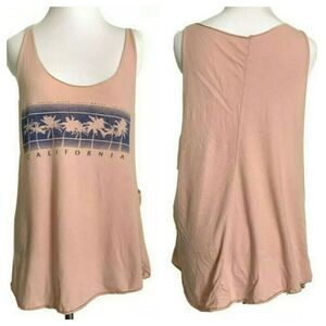 BRANDY MELVILLE Sleeveless Muscle Tank Top Santa Monica CALIFORNIA CA Summer M